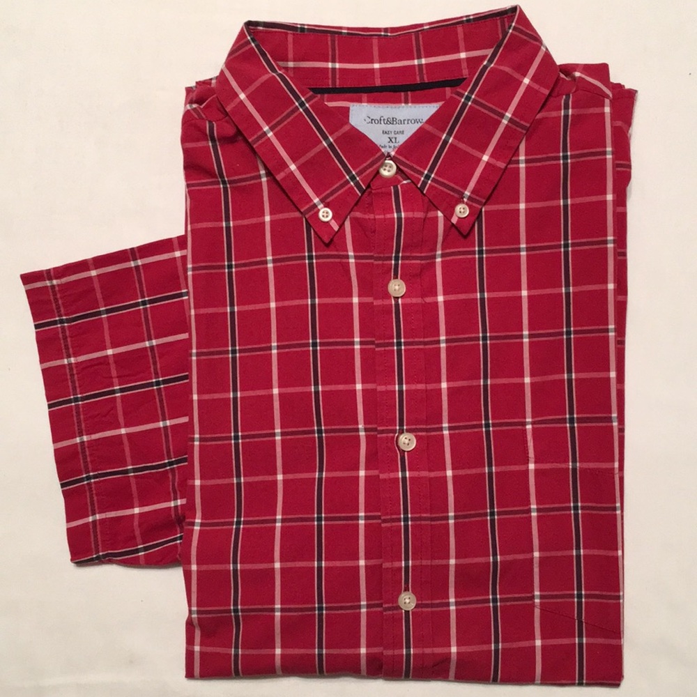 Plaid Button Down Shirt Size XL